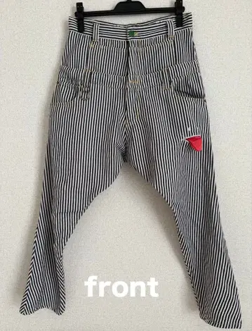 [업 스마일] 스트라이프 사루엘 팬츠 여성용