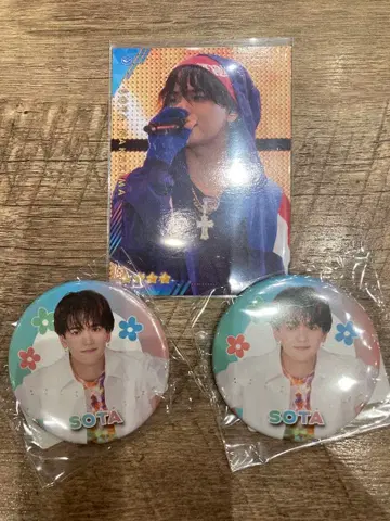 FANTASTICS 토라킨 포토 카드 캔뱃지 나카지마 소우타