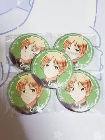 헤타리아 영국 블랙 포멀 캔뱃지