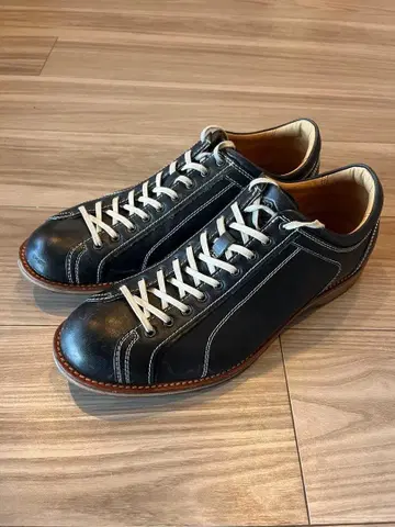 리갈 60EL 레이스업 가죽 스니커즈 블랙 새상품급 중고