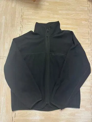 유니클로 u 브러쉬드 저지 블루종 M