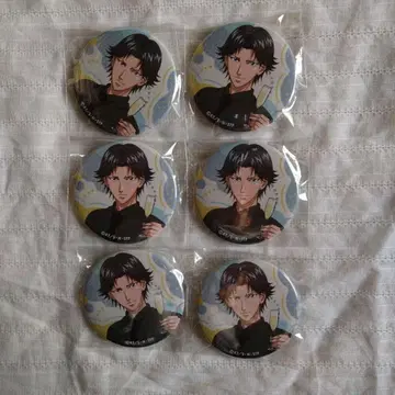 신 테니스의 왕자님 느긋한 타임 캔뱃지 아토베 케이고 6개