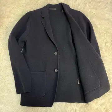 유니클로 니트 자켓 다크 네이비 L 사이즈