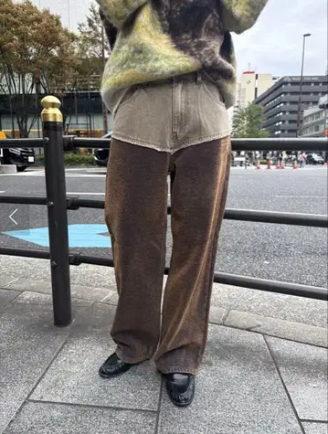 아메리빈티지 FLOCKY SWITCHING 데님 팬츠