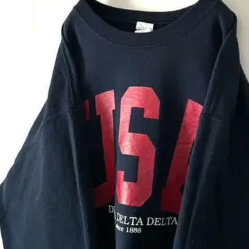 길단 USA 델타 맨투맨 트레이닝복 L 네이비 네이비 컬러 구제 의류