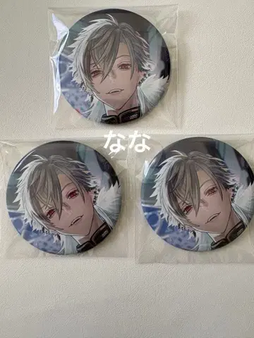 니지산지 Kuzuha 2 랜덤 캔뱃지 3개 세트