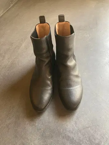 블랙 사이드 고어 부츠