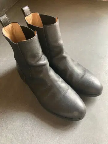 블랙 사이드 고어 부츠