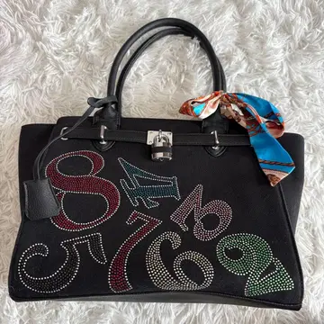 블랙 스톤 핸드백