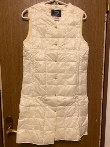 TAION 화이트 다운 베스트 M/S