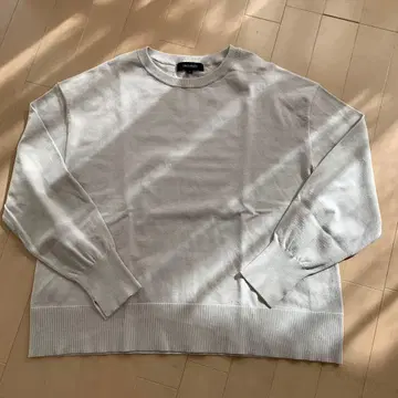 [ UNTITLED ] 그레이지 긴팔 니트 스웨터