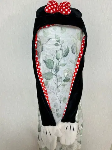 미니 마우스풍 플리스 캡