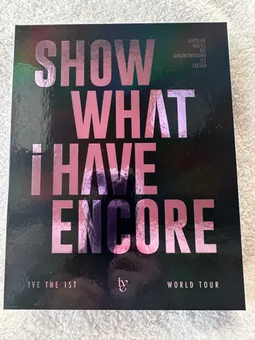 IVE SHOW WHAT I HAVE ENCORE 한정판 Blu-ray