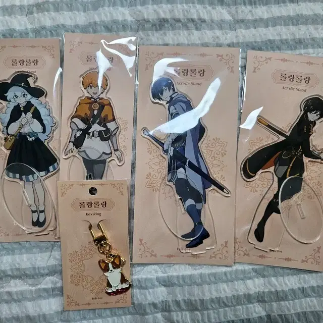 롤랑롤랑 아크릴 스탠드 네이버 웹툰 굿즈 키링