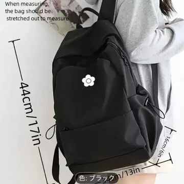 마리콴트 디지 패턴 블랙 백팩 미사용 새상품