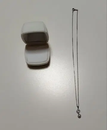 진주 목걸이 핸드메이드