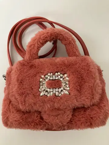 DIANA 다이애나 퍼 백 핸드백