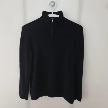 [ 새상품급 ] FESTA MAGLIA 캐시미어 하이넥 지퍼 니트