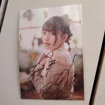 아사카 유루캠 친필 사인