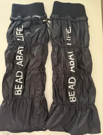 아다바트 여성용 레그 워머 블랙