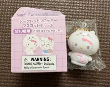산리오 x 치이카와 시크릿 플로키 마스코트 참 키티