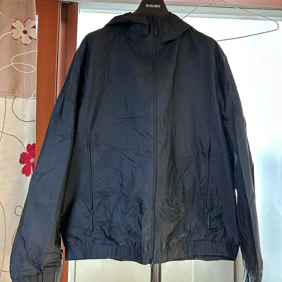 [5] Moncler windbreaker jacket black