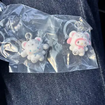 메지루시 액세서리 산리오 포근포근 스노우 마이멜로디 시나몬 세트