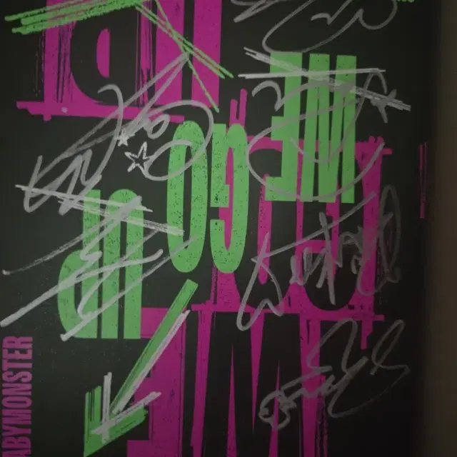 베이비몬스터 위고업 싸인앨범