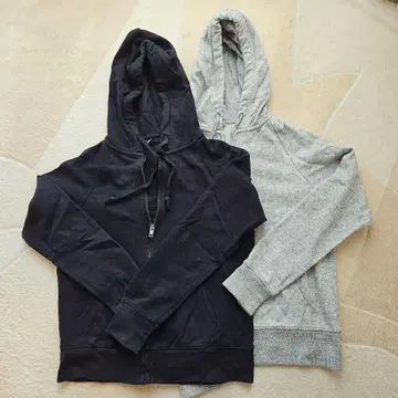 유니클로 여성용 후드티 2장 세트 M