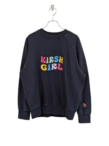 KIRSH GIRL (키르시걸) 맨투맨 네이비 사이즈 1