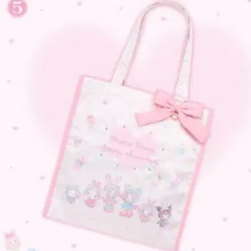 산리오 메조 피아노 토트백