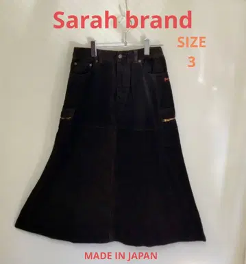 Sarah brand 사라 브랜드 코듀로이 데님 스커트 SIZE 3