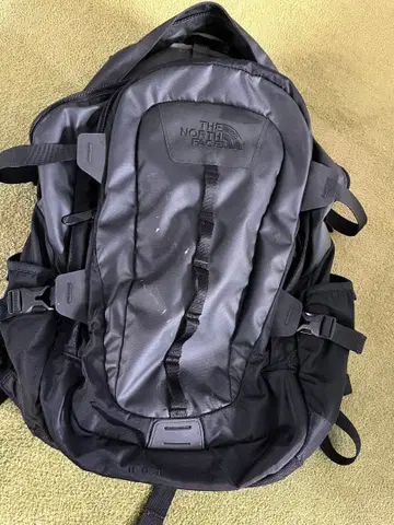THE NORTH FACE 핫 샷 올 블랙 백팩