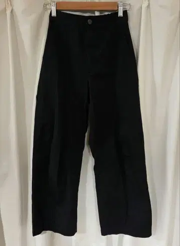 유니클로 JWA 블랙 커브 팬츠 xs