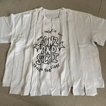 SACAI &GONZ 반팔 티셔츠