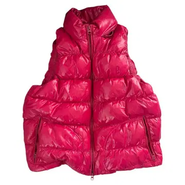 존불 나일론 다운 베스트 후드 부착 헤이세이