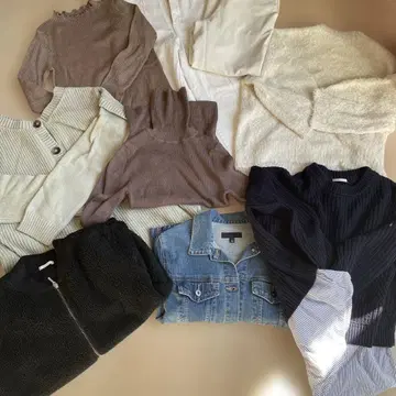 유니클로 GU 여성용 캐주얼 세트 묶음 판매