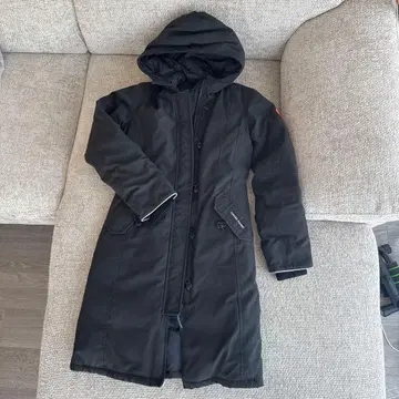 Canada Goose 파카 다운 블랙 Youth 14-16