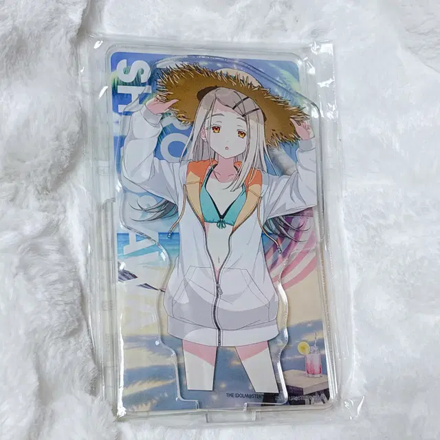 가쿠마스 학원아이돌마스터 시노사와 히로 2단 아크릴 스탠드  세미블루