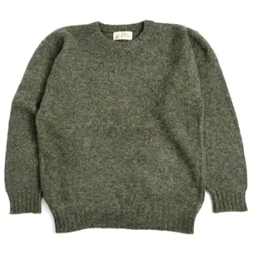 80s 90s 빈티지 스코틀랜드제 울 니트 스웨터