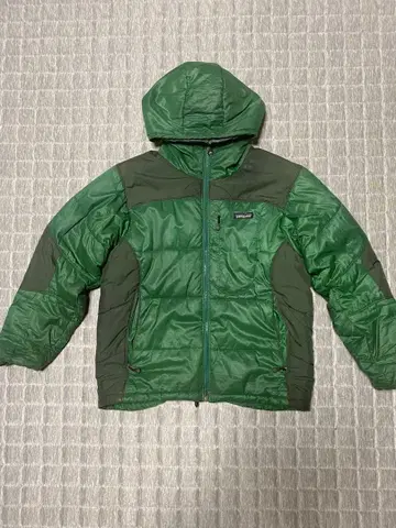 파타고니아 더스 파카 2006년 가을/겨울 빈티지 레어 그린