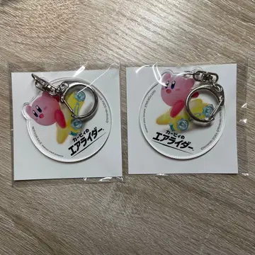미개봉 새상품 커비 에어 라이더 매장 특전 아크릴 키링