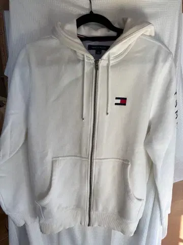 TOMMY HILFIGER 풀 집업 후드티 M