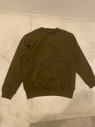 SNAFU 숄더십 crew/올리브/M