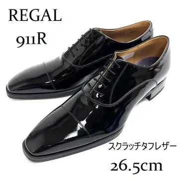 새상품 리갈 911R 스트레이트 팁 스크래치 터프 레더 26.5cm