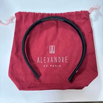 ALEXANDRE DE PARIS 블랙 헤어밴드