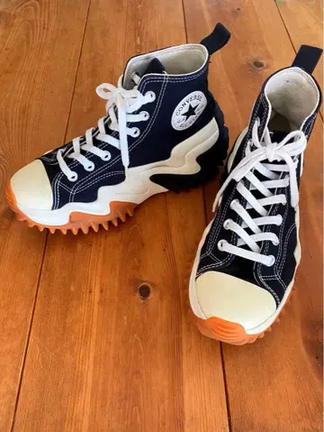 Converse 한국 한정판 란스타 모션 하이 블랙 24.0cm