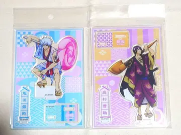 은혼 가부키 아크릴 스탠드 긴토키 & 타카스기 2개 세트