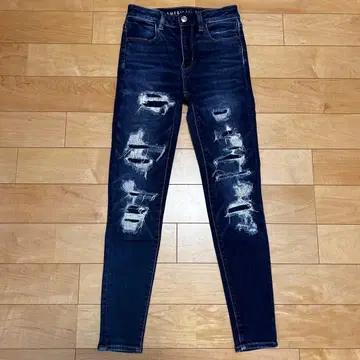 아메리칸 이글 SP 하이 라이즈 제깅스 데님 ra53m