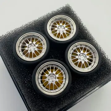 1/64 미니카 커스텀용 휠 세트 No.KA06